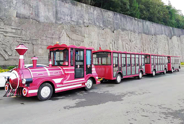 觀光列車-封閉式車廂-72座-三節